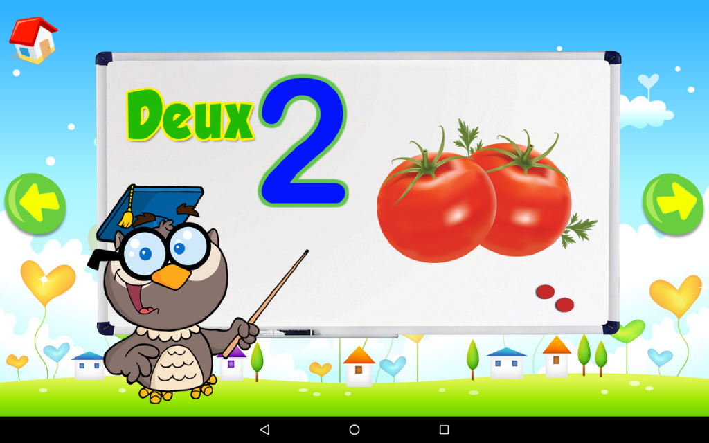Android Apps for learning : French for Kids